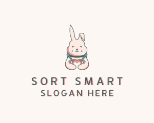 Bunny Rabbit Veterinary logo design