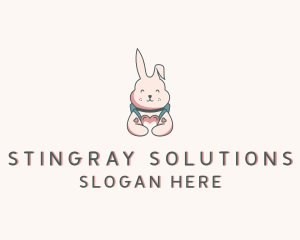 Bunny Rabbit Veterinary logo design