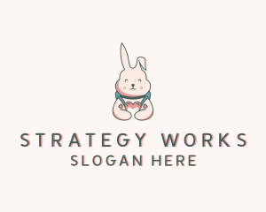 Bunny Rabbit Veterinary logo design