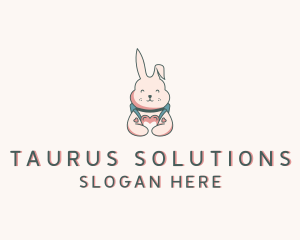 Bunny Rabbit Veterinary logo design