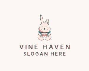 Bunny Rabbit Veterinary logo design