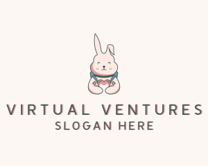 Bunny Rabbit Veterinary logo design