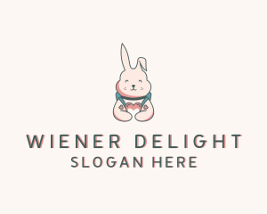 Bunny Rabbit Veterinary logo design