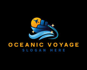 Cruise - Travel Cruise Vacation logo design