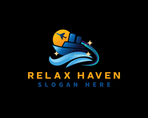 Vacation - Travel Cruise Vacation logo design