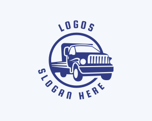 Cargo Freight Truck Logo