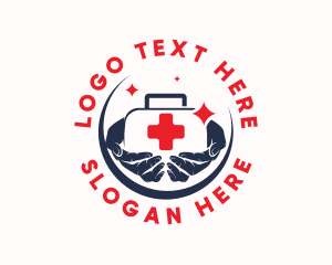 Help - Medical First Aid Hand logo design
