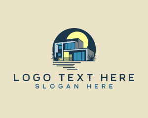 Residential - Modern House Architecture logo design