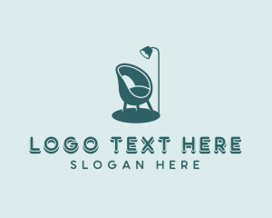 Home Staging - Accent Chair Furniture logo design