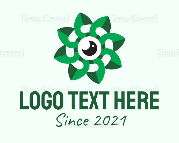 Green Leaves Camera Logo