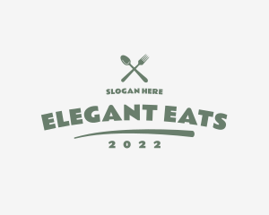 Food Restaurant Utensil  logo design