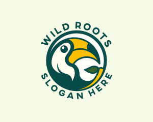 Wild Toucan Bird logo design