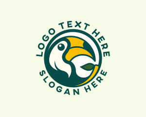 Wild Toucan Bird Logo