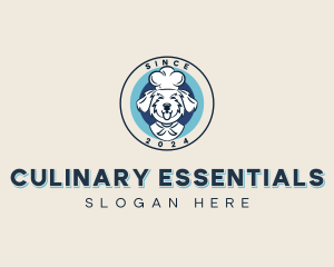 Dog Culinary Chef logo design