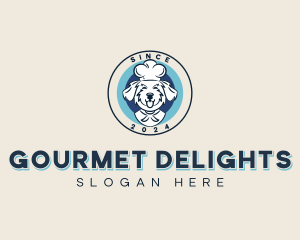 Dog Culinary Chef logo design