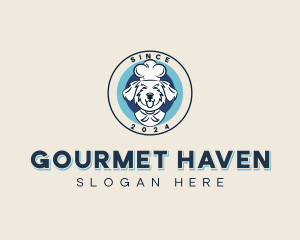 Dog Culinary Chef logo design