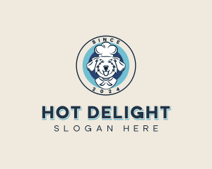 Dog Culinary Chef logo design