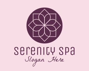 Spa - Minimalist Flower Spa logo design