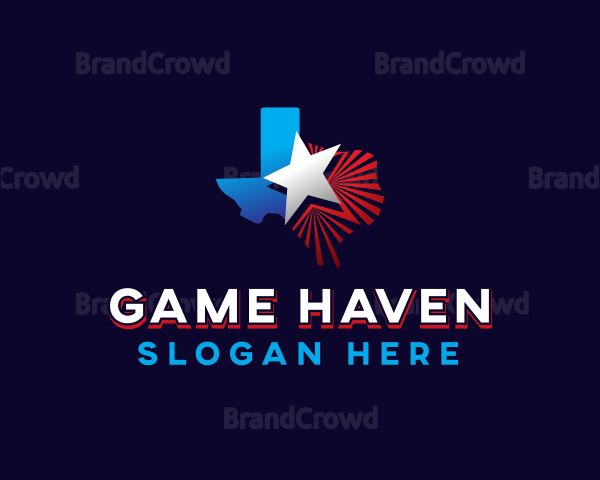 Texas Map Star Campaign Logo