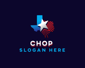 Texas Map Star Campaign Logo