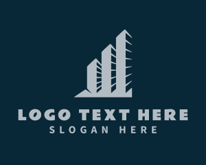 Office Space - Metropolis Hotel Property logo design