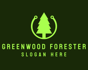 Forest Tree Nature logo design