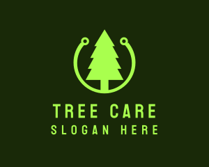 Forest Tree Nature logo design