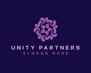 Cooperation - Flower People Foundation logo design