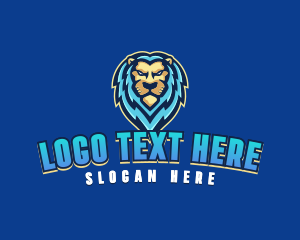 Game Streaming - Lion Esport Avatar logo design