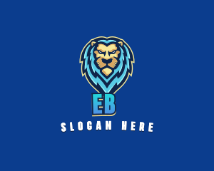 Game Streaming - Lion Esport Avatar logo design