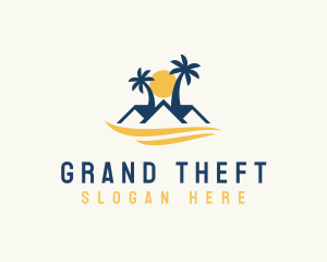 Tropical Beach House Property Logo