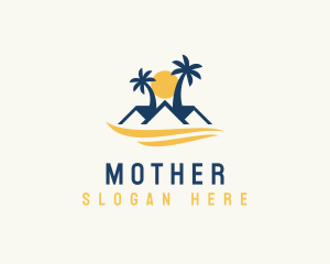 Tropical Beach House Property Logo