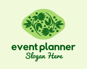 Vegan - Natural Herb Plant logo design