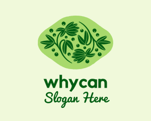 Micro Herb - Natural Herb Plant logo design