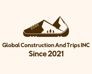 Mountaineer - Summit Mountain Shoe logo design