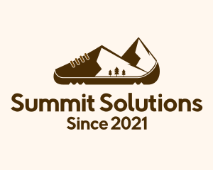 Summit Mountain Shoe logo design