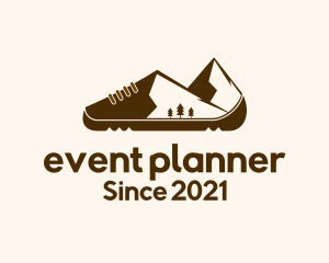 Shoe - Summit Mountain Shoe logo design