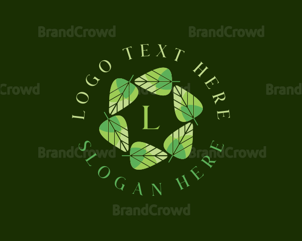 Environmental Nature Leaf Logo