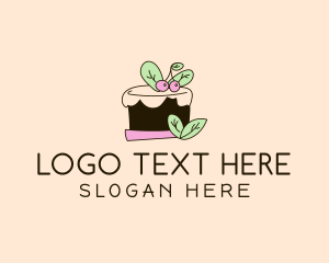 Organic Cherry Cake Logo