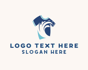 Printing - Wave Shirt Outfit logo design