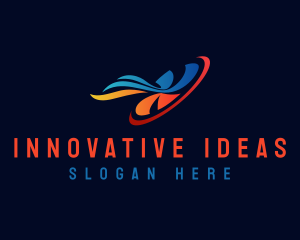 Propeller Turbine Fan logo design