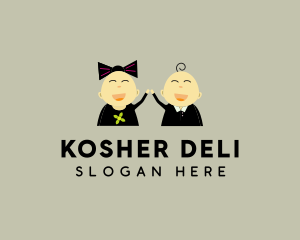 Jewish - Happy Children Daycare logo design