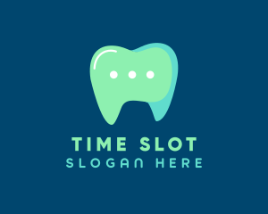 Dentist Online Chat  logo design