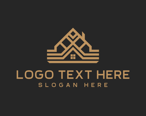 Roof - Roofing Repair logo design