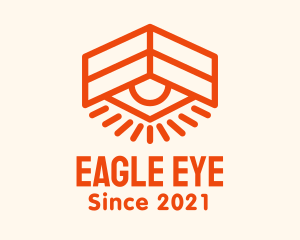 House Surveillance Eye logo design