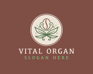 Organic Coffee Bean logo design