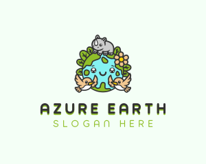 Environmental Sustainable Earth logo design