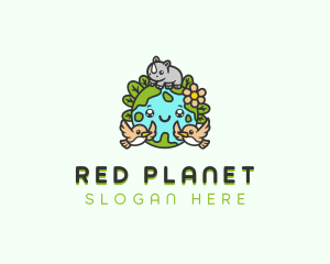 Environmental Sustainable Earth logo design