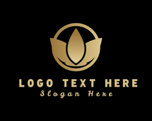 Skin Clinic - Lotus Flower Wellness logo design