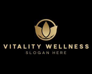 Lotus Flower Wellness logo design